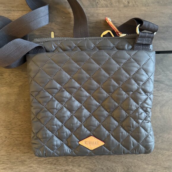 MZ Wallace Metro Flat Crosby in Magnet - Picture 4 of 5